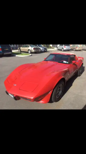1979 l-82 , 5.7 l chevrolet corvette