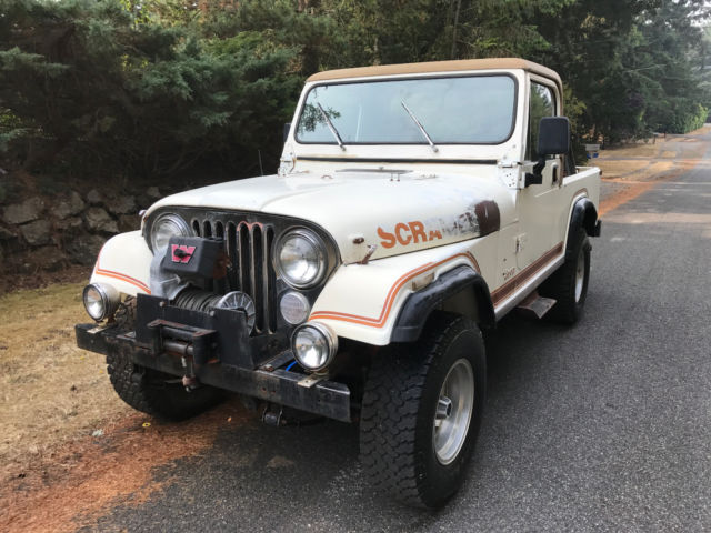 1982 jeep cj-8 scrambler laredo amc original no reserve 5 speed 111k