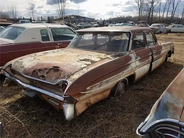 1961 oldsmobile dynamic 88 white 394 automatic