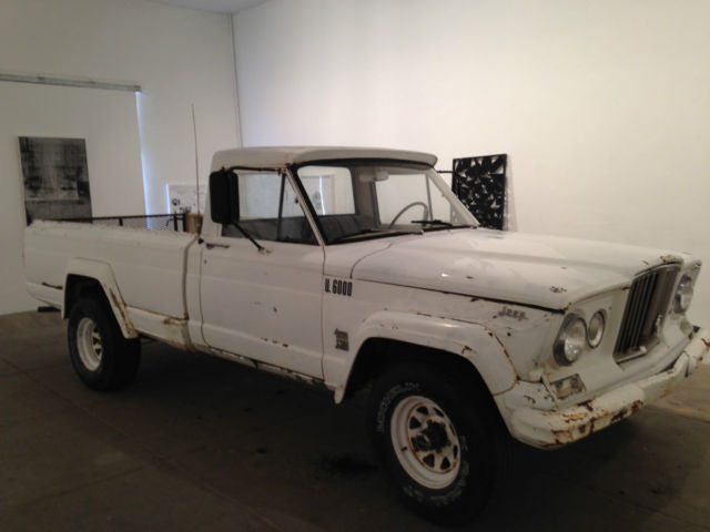 1963 kaiser willys jeep gladiator pick up truck, 4 wheel drive