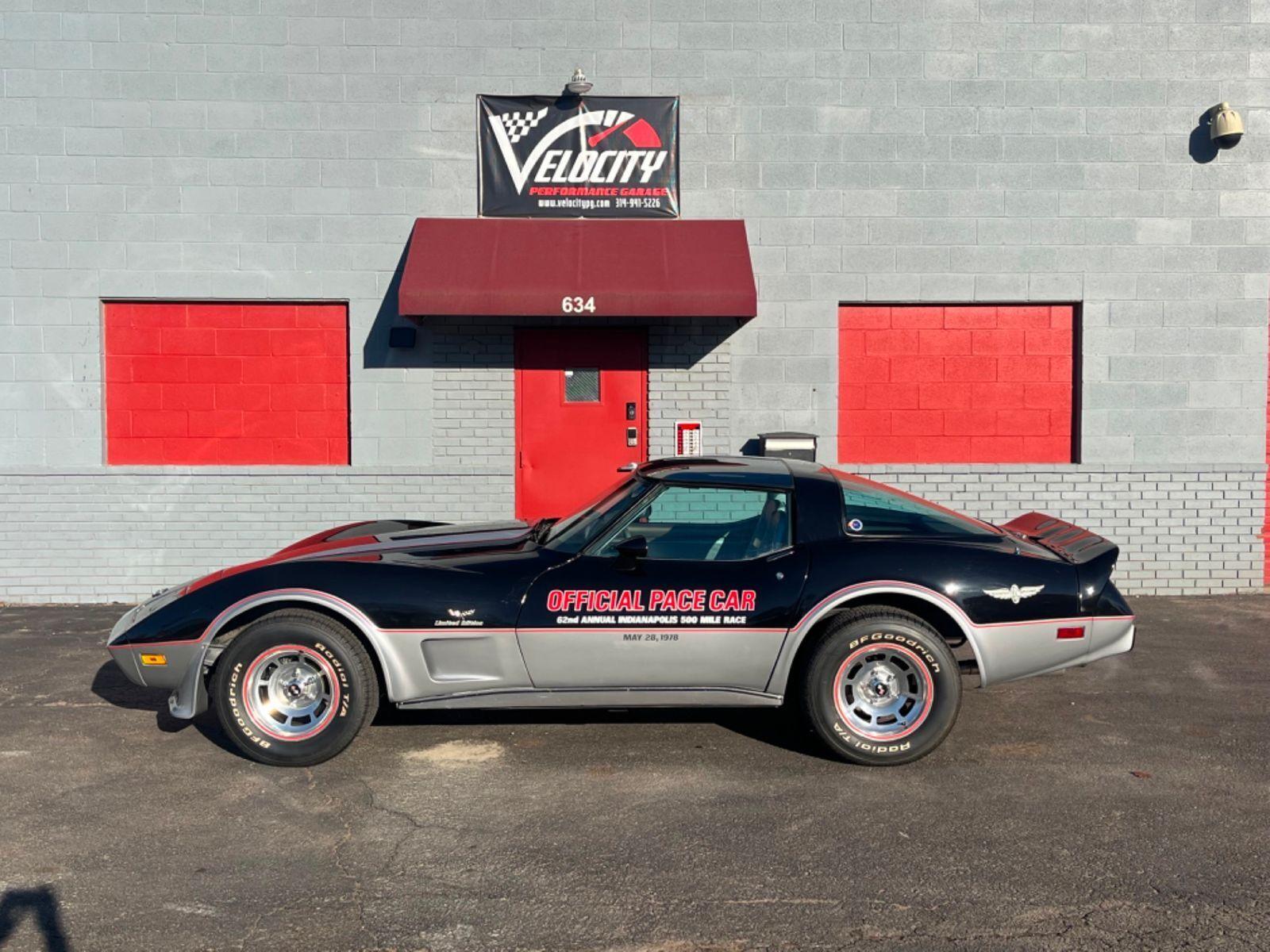 1978 chevrolet corvette pace car-restomod gasoline automatic