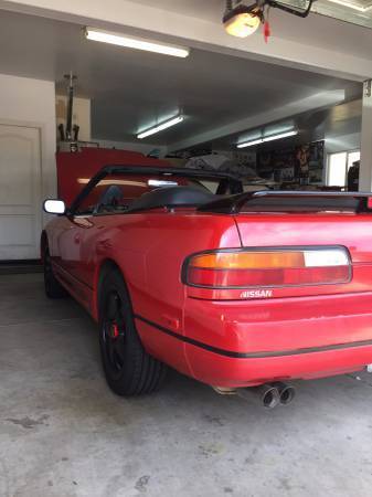 1992 nissan 240sx convertible in very good condition. $3,900 obo