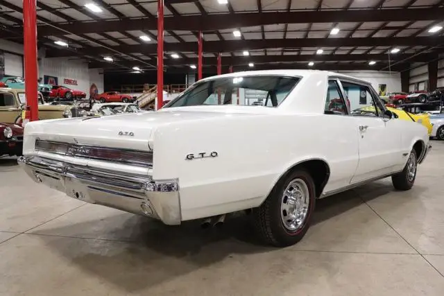1964 pontiac gto 9712 miles cameo white coupe 389cid v8 automatic
