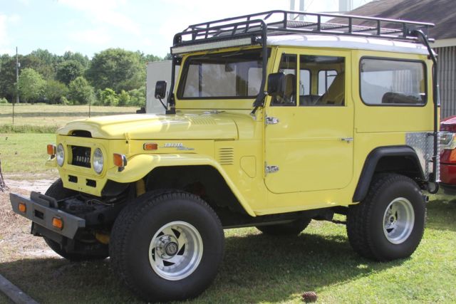 1973 toyota land cruiser fj40 4x4 restored custom with 350 v8