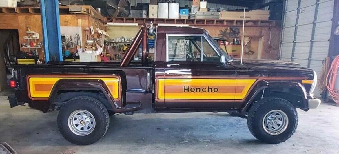 jeep, stepside, 4x4, honcho