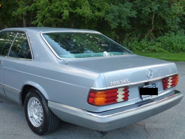 mercedes benz 380sec - rare 380sec - 500sec-560sec