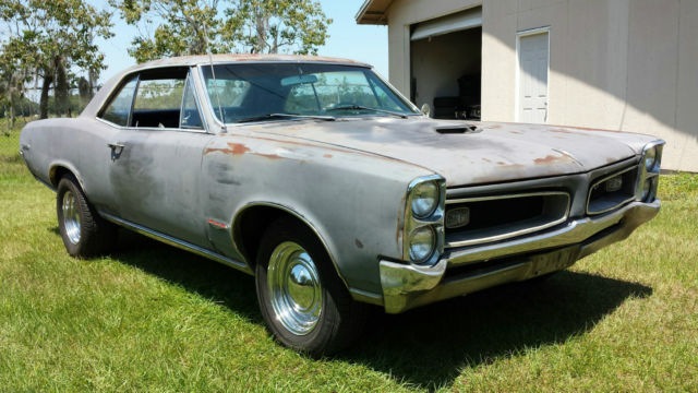 1966 gto 389, 4 speed running project