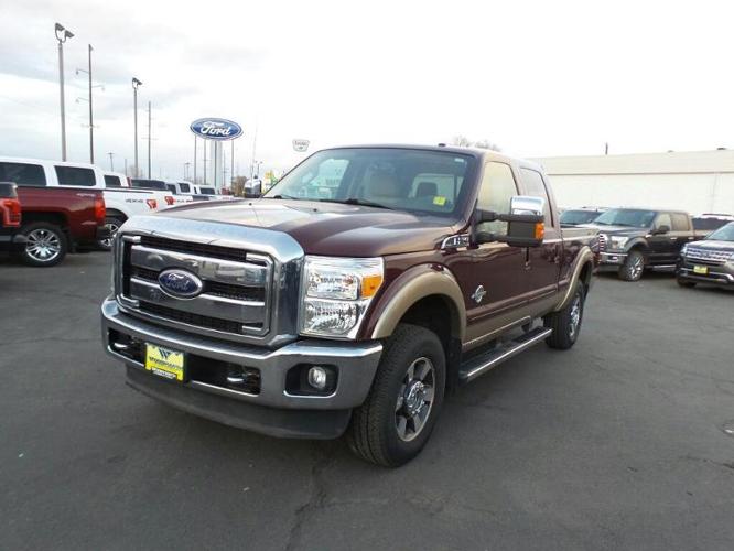 2011 ford f-250 super duty king ranch 4x4 king ranch 4dr crew cab 8 ft. lb pickup for sale in archer, idaho