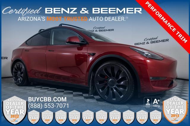 2022 tesla model y performance dual motor all-wheel drive