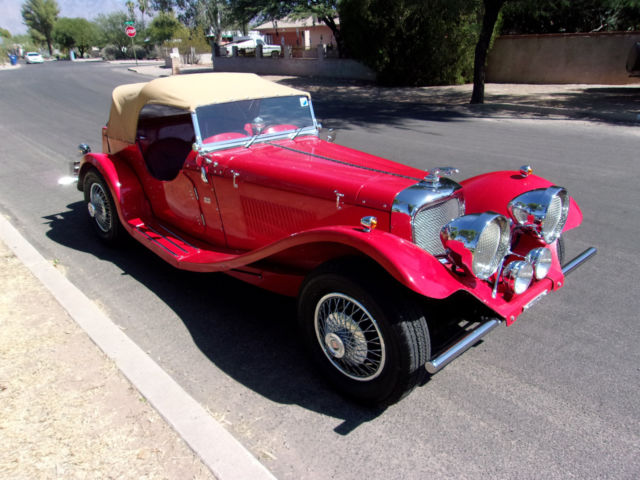 1937 jaguar ss100 kit -beautiful build 1996 titled