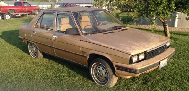 1986 renault alliance