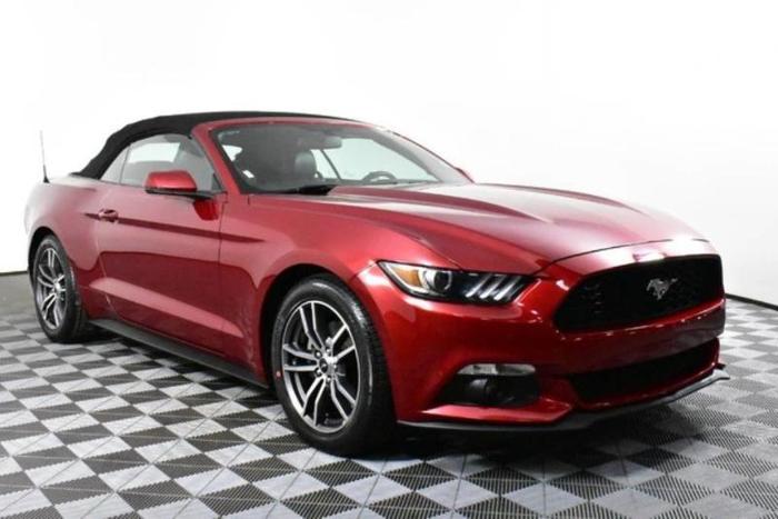 2017 ford mustang ecoboost premium ecoboost premium 2dr convertible for sale in meridian, idaho