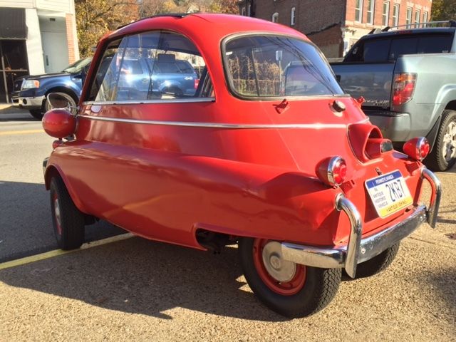 1957 bmw isetta 300 4 wheel coupe