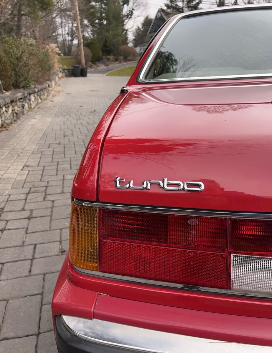 1989 bmw 6-series coupe red rwd automatic 635
