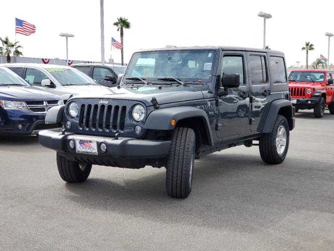 certified 2016 jeep wrangler 4wd unlimited sport ventura, ca 93003 for sale in san buenaventura, california