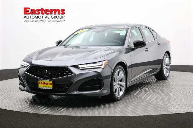 2021 acura tlx technology