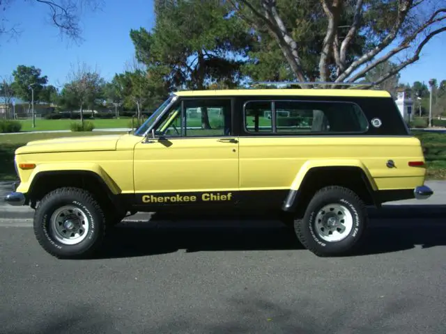 1978 jeep cherakee chief quadratrac 4x4