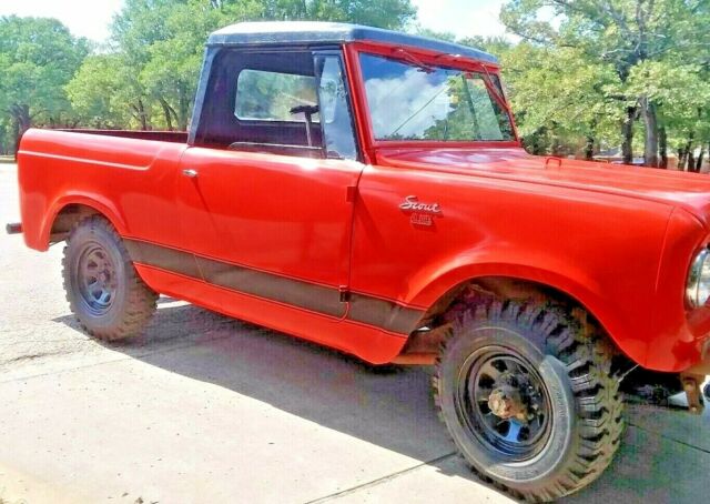 no reserve! 1965 international scout