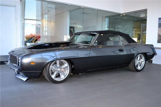 1969 chevrolet camaro custom 0 grey 502 automatic