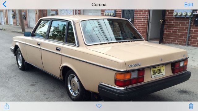 1984 volvo 244 dl in very good condition updated wiring harness