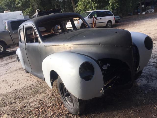 1940 lincoln mkz zephyr v-12 passenger car rolling chassi