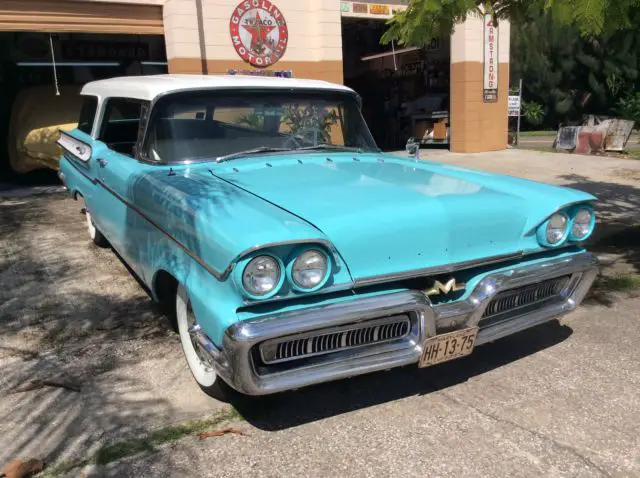 1957 mercury commuter wagon 4-door hardtop