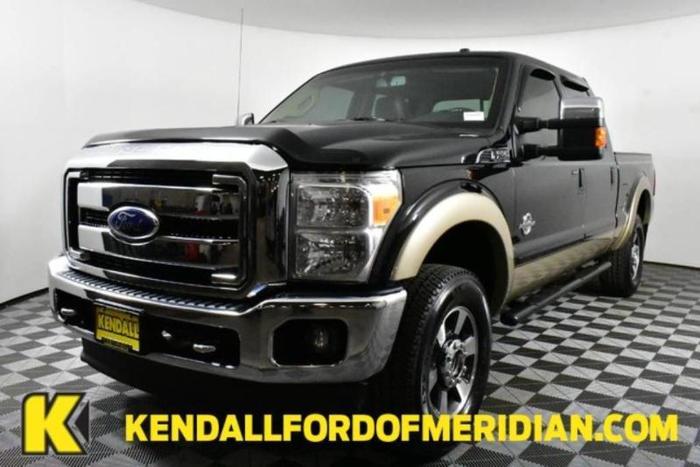 2011 ford f-250 super duty lariat 4x4 lariat 4dr crew cab 6.8 ft. sb pickup for sale in meridian, idaho