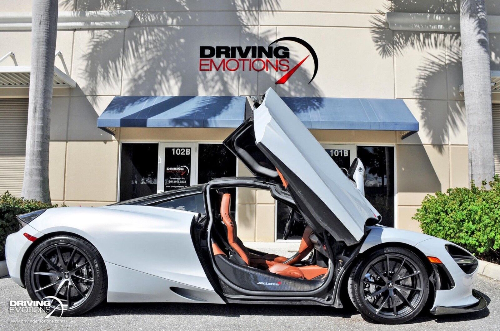 2018 mclaren 720s luxury! carbon! glacier white! $393k msrp!!