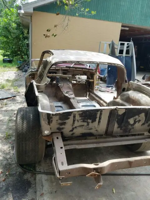 1964 corvette coup project with parts