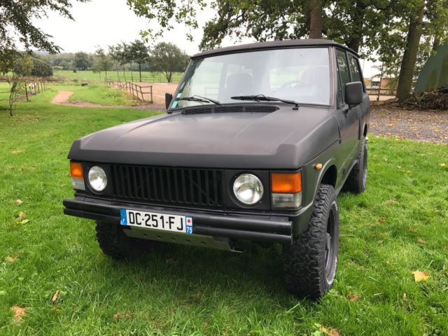 land rover range rover 1986 v8 / rare 2 doors / no rust