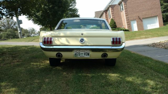 65 mustang 289 c code, 4speed