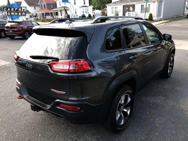 used 2015 jeep cherokee 4wd trailhawk annapolis, md 21401 for sale in annapolis, maryland