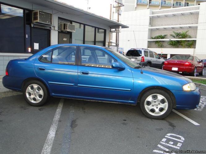 2003 nissan sentra gxe ~ finance ok ~ free warranty ~ good on gas for sale in honolulu, hawaii