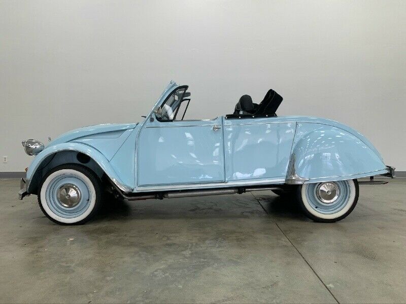 1967 citroen 2cv azelle convertible 14172 miles blue convertible manual