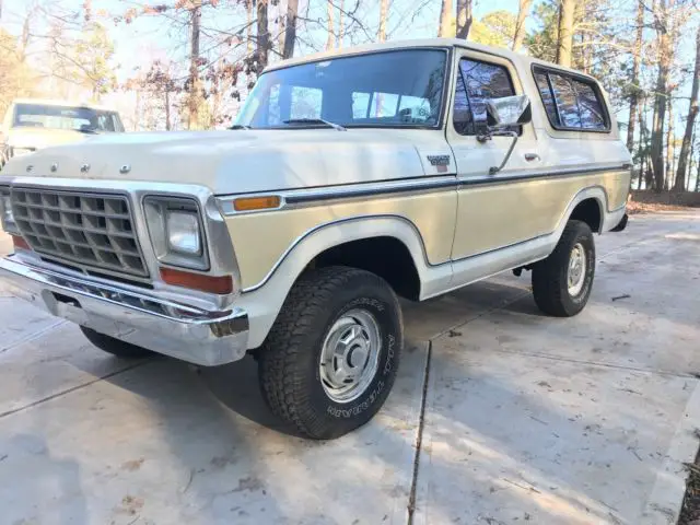 1979 ford bronco xlt ranger 61k mile - barn find