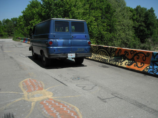 1965 dodge a-100 van hot rat rod scooby doo mystery machine 225 6cyl daily drive
