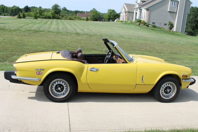 1974 triumph spitfire base convertible 2-door 1.5l