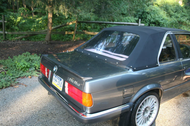 1986 318i e30 baur/bmw baur tc2 targa right hand drive