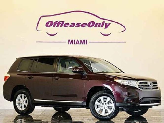 2013 toyota highlander 4x4 in miami, fl