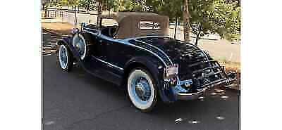 1932 desoto sc convertible blue rwd manual deluxe