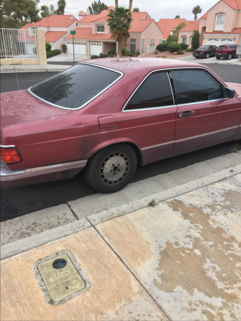 1989 mercedes 560sec
