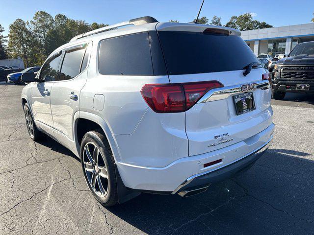 2018 gmc acadia denali