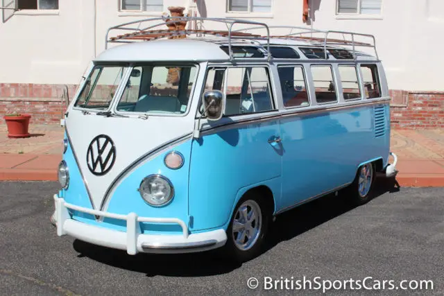 1966 volkswagen 21 window vanagon fully restored