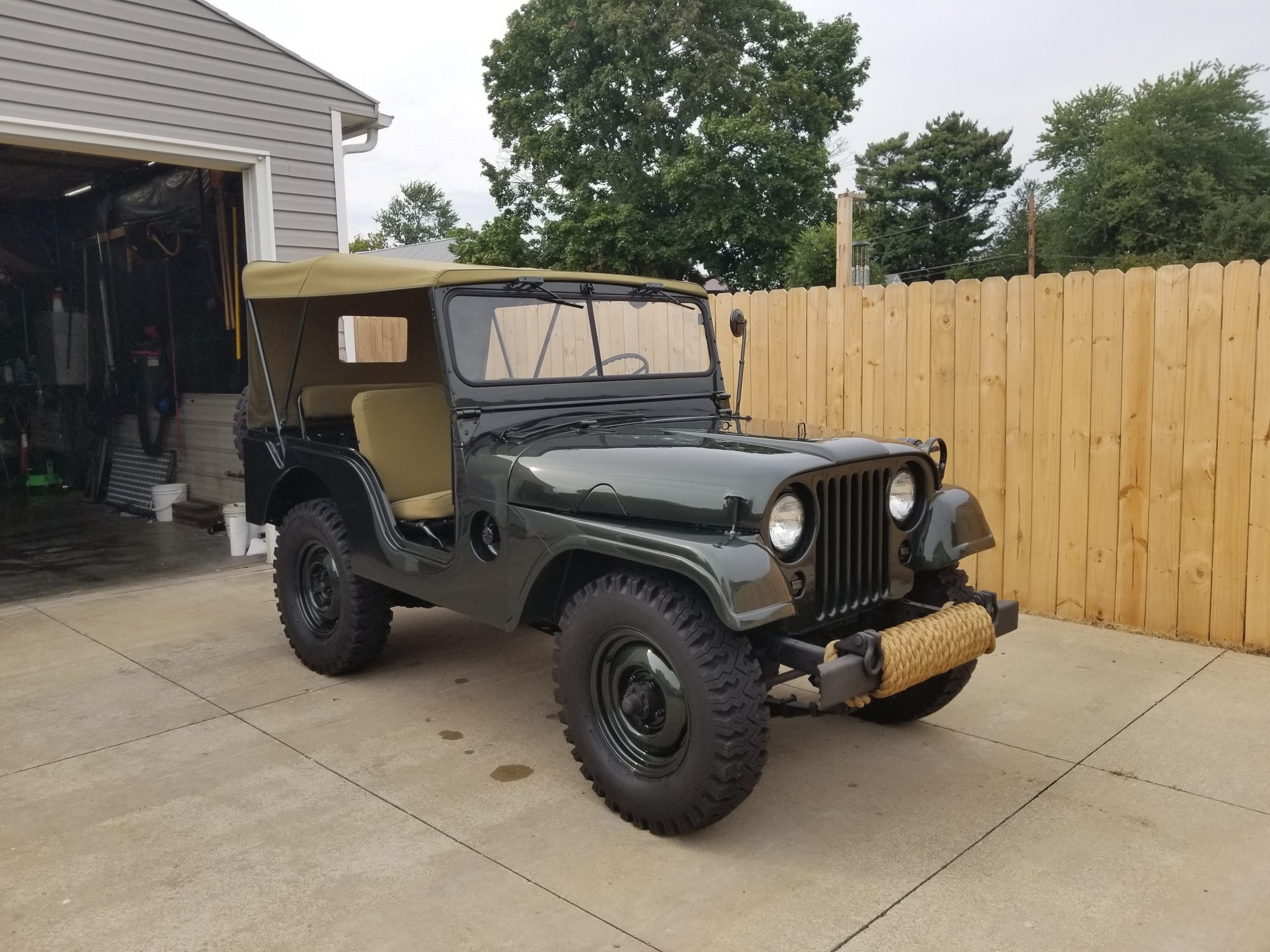 1954 willys m-38