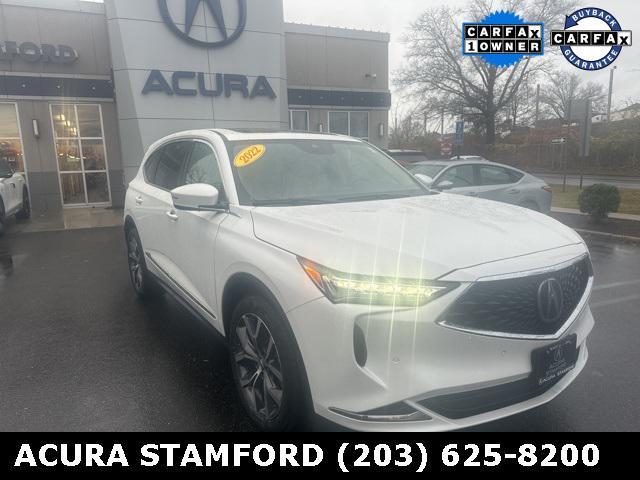 2022 acura mdx technology package