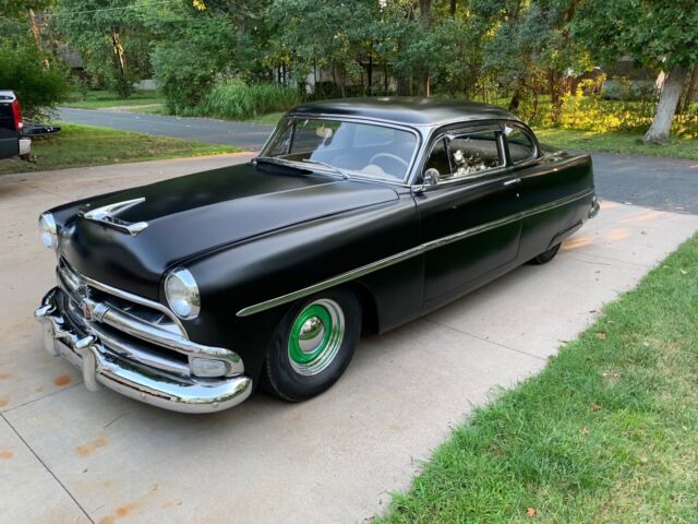 1954 hudson hornet sedan black rwd manual
