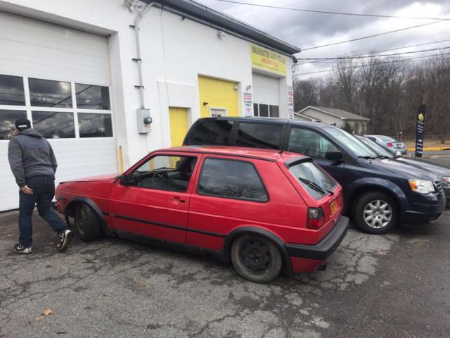 1992 volkswagen 1.8t aeb swap k04 turbo d60 trans lsd red - pick up only !!