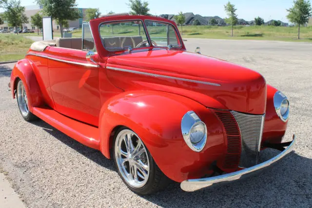 1940 ford convertible "all steel body"