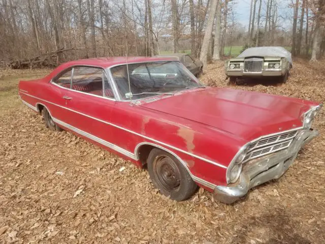 1967 ford galaxie 500 390 barn find, 26k original miles, marti report, 2 owner
