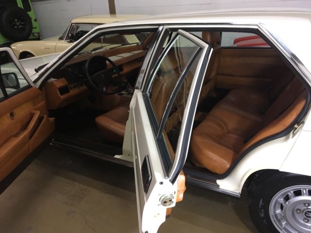 1985 maserati quattroporte. 100% original with 68000 certified km. usa spec
